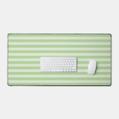 Groene Strepen Bureaumat (Keyboard & Muis)