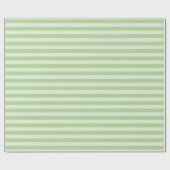 Groene Strepen Cadeaupapier (Vlak)