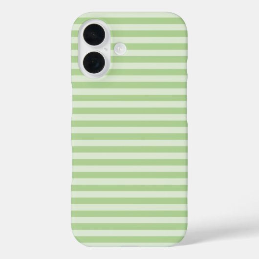 Groene Strepen Case-Mate iPhone Case (Achterkant)
