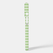 Groene Strepen Case-Mate iPhone Case (Achterkant / Links)