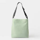 Groene Strepen Crossbody Tas (Achterkant)