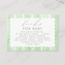 Groene Strepen Cute Boeken Voor Baby Verzoek