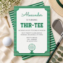 Groene Strepen Golf 30e Verjaardagsfeest