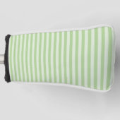 Groene Strepen Golfheadcover (Voorkant)