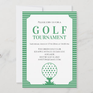 Groene Strepen Golftoernooi Kaart