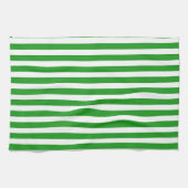 Groene Strepen Keukendoek Theedoek (Horizontaal)