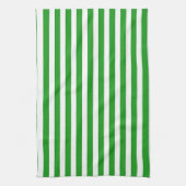 Groene Strepen Keukendoek Theedoek (Verticaal)