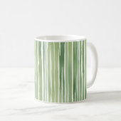 Groene Strepen  Koffiemok (Voorkant rechts)