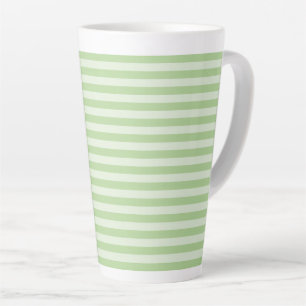 Groene Strepen Latte Mok