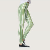 Groene Strepen  Leggings (Rechts)