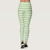 Groene Strepen Leggings (Achterkant)