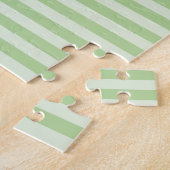 Groene Strepen Legpuzzel (Zijkant)