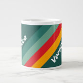 Groene Strepen met Naam Grote Koffiekop (Voorkant)