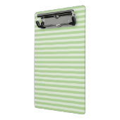 Groene Strepen Mini Klembord (Angled2)