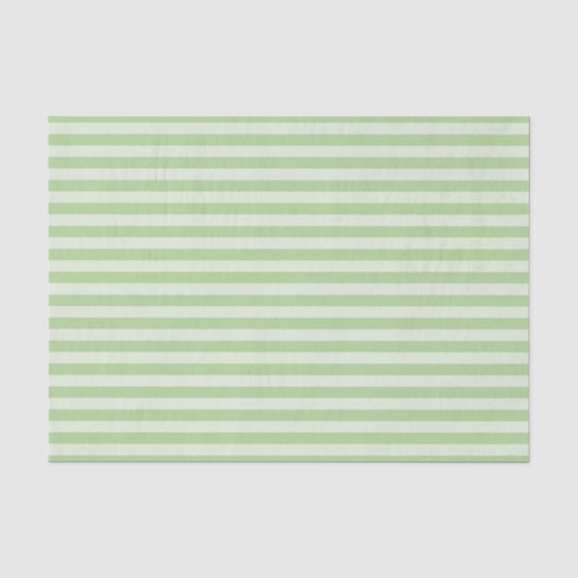 Groene Strepen Naadloos Patroon Tissuepapier (Voorkant)