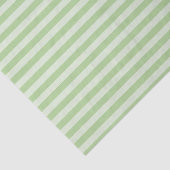 Groene Strepen Naadloos Patroon Tissuepapier (Detail)