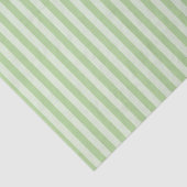 Groene Strepen Naadloos Patroon Tissuepapier (Detail)