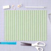 Groene Strepen Naadloos Patroon Tissuepapier (Craft)