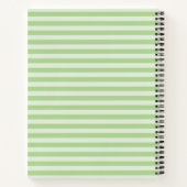 Groene Strepen Notitieboek (Achterkant)