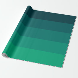 Groene strepen palet cadeaupapier