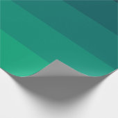 Groene strepen palet cadeaupapier (Hoek)