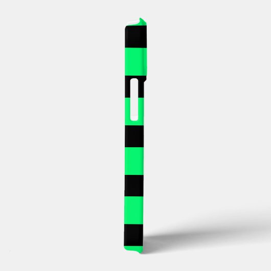 Groene strepen patroon Case-Mate iPhone case (Achterkant / Rechts)