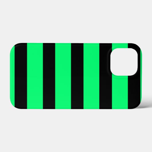Groene strepen patroon Case-Mate iPhone case (Achterkant (horizontaal))