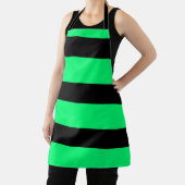 Groene strepen patroon schort (Insitu)