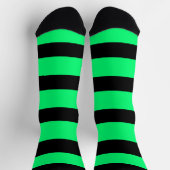 Groene strepen patroon sokken (Top)