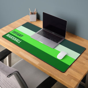 Groene strepen Patroonnaam Bureaumat