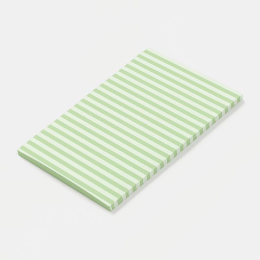 Groene Strepen Post-it® Notes (Schuin)