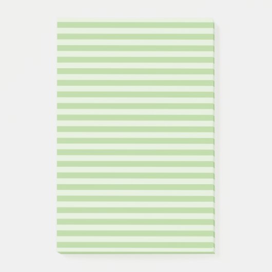 Groene Strepen Post-it® Notes (Voorkant)