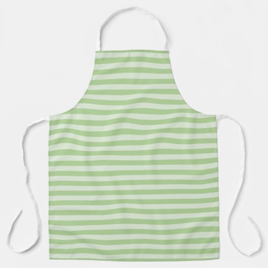 Groene Strepen Schort (Voorkant)