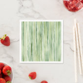 Groene Strepen Servet (Insitu)