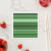Groene strepen servetten (Insitu)