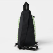 Groene Strepen Sling Bag (Achterkant)