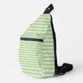 Groene Strepen Sling Bag (Rechterhoek)