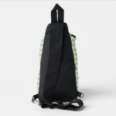 Groene Strepen Sling Bag (Achterkant)