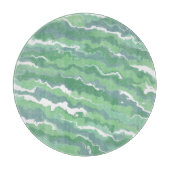 Groene Strepen Snijplank (Voorkant)
