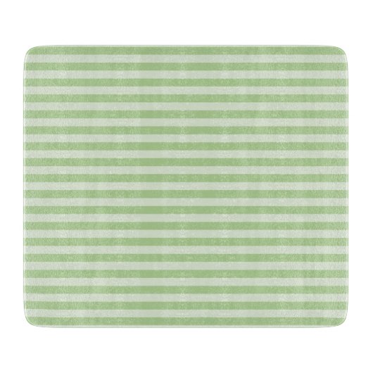 Groene Strepen Snijplank (Voorkant)