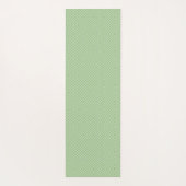 Groene Strepen Squash Patroon Yogamat (Achterkant)