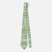 Groene Strepen  Stropdas (Voorkant)