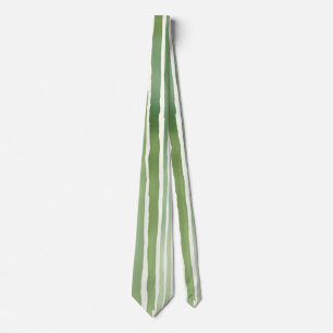 Groene Strepen Stropdas