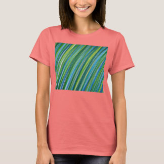 Groene strepen T Shirt