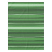 Groene strepen tafelkleed (Voorkant)