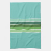 GROENE strepen Theedoek (Verticaal)