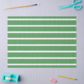 Groene Strepen Tissuepapier (Craft)