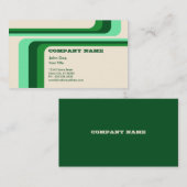 groene strepen : v.2 : visitekaartje (Voorkant / Achterkant)