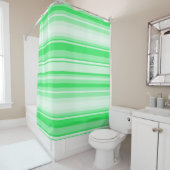 Groene strepen van lente douchegordijn (In situ)