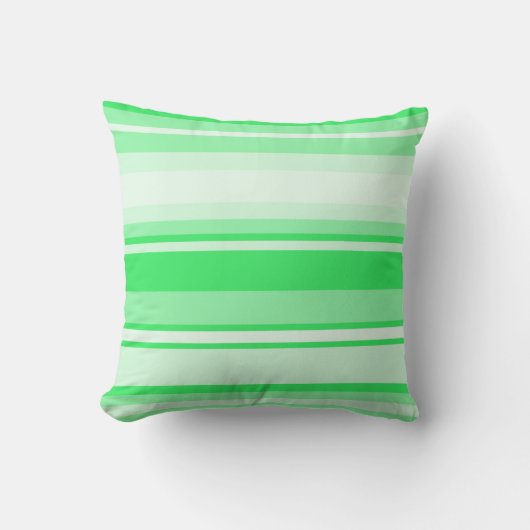 Groene strepen van lente kussen (Voorkant)
